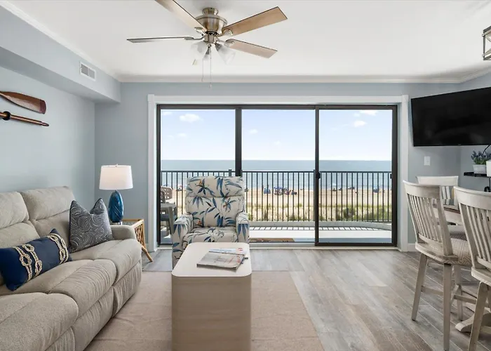 Golden Surf-stunning Newly Renovated Ocean Front 2 Bedroom Condo! Ocean City